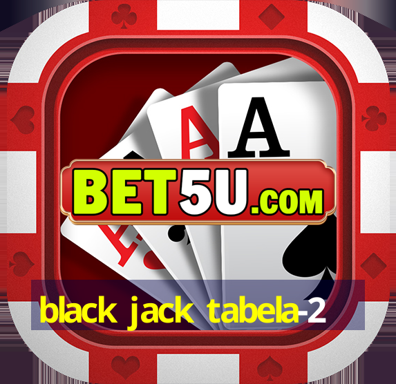 black jack tabela